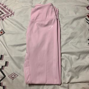 Gymshark leggings!! Pink & size small!!